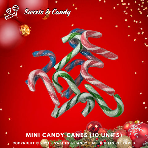 Mini Candy Canes (10 Units)