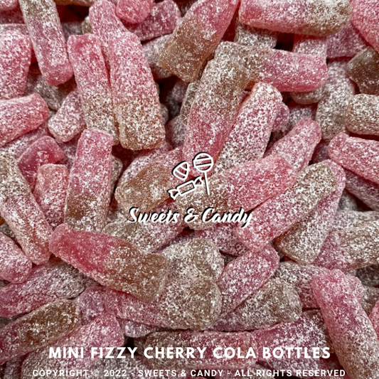 Mini Fizzy Cherry Cola Bottles
