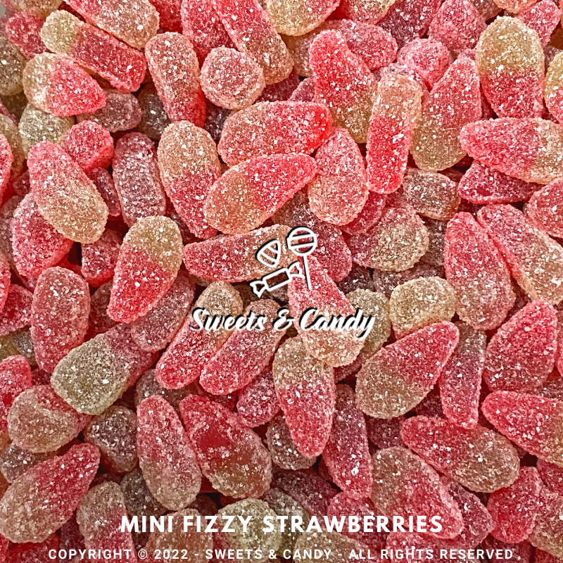 Mini Fizzy Strawberries