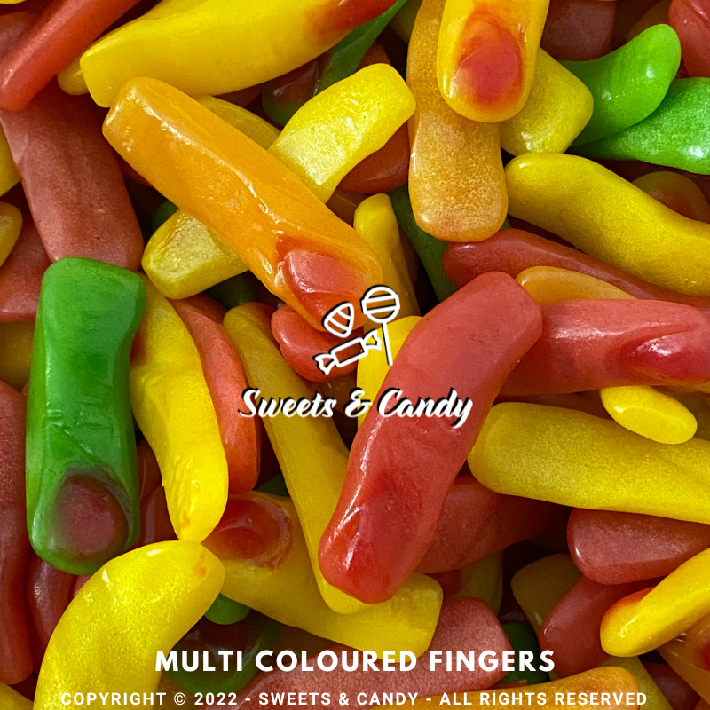 Multi Coloured Fingers