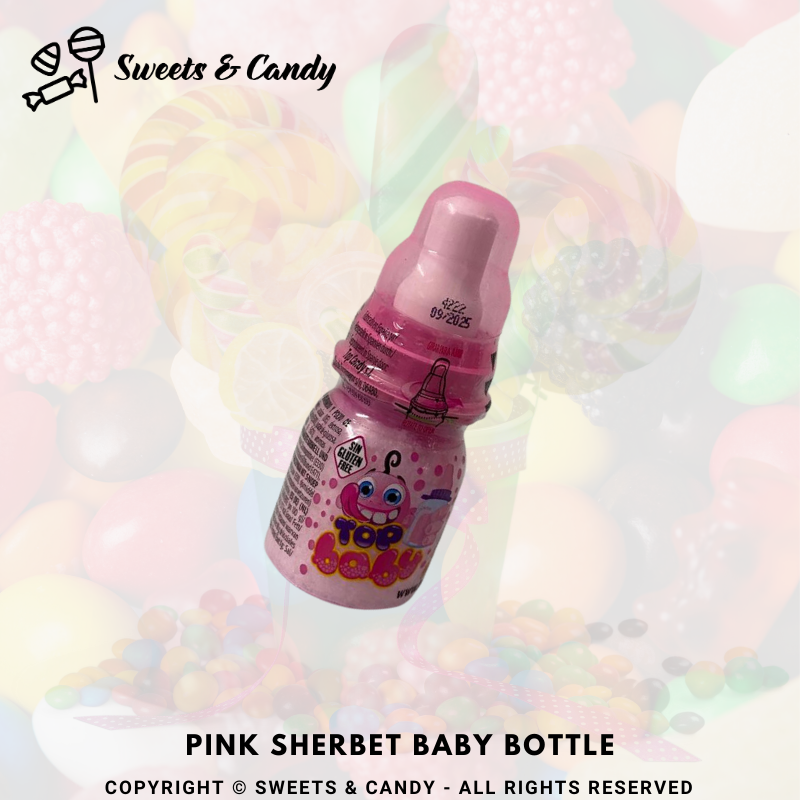Pink Sherbet Baby Bottle