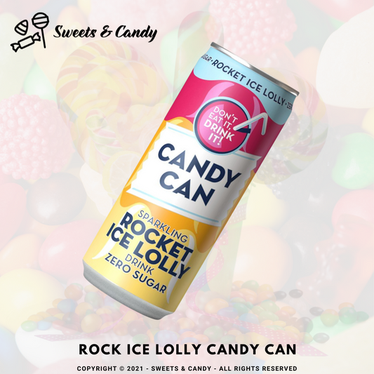 Rocket Ice Lolly Candy Can