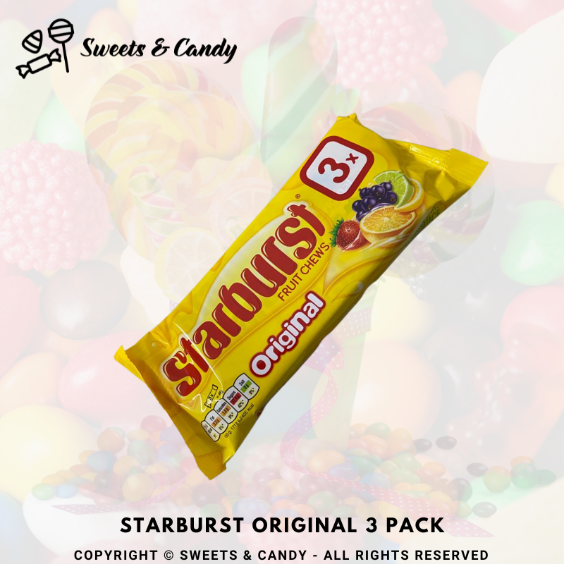 Starburst Original 3 Pack