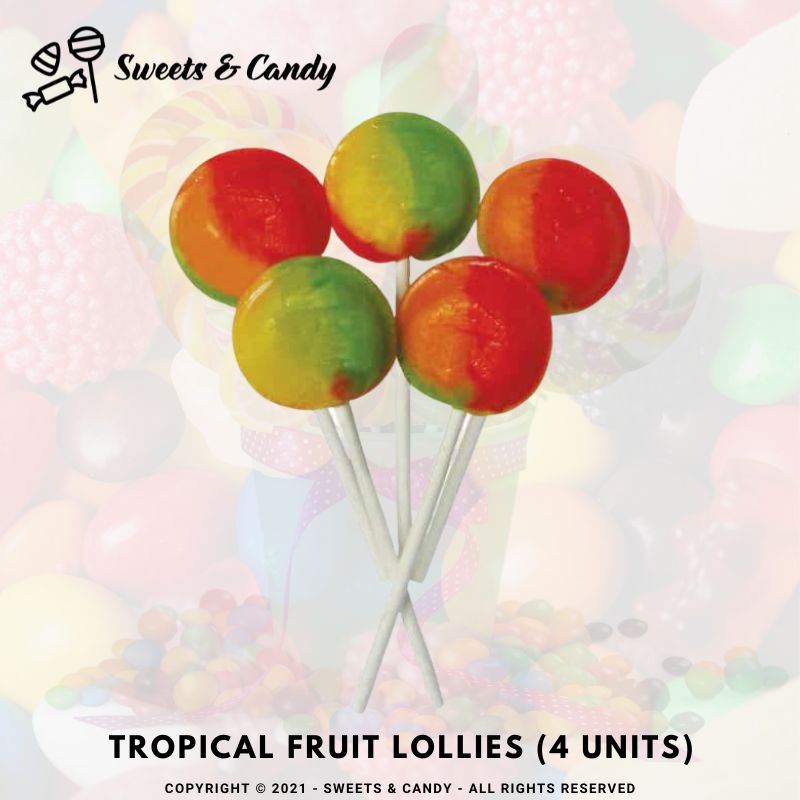 Tropical Fruit Lollies (4 Units)