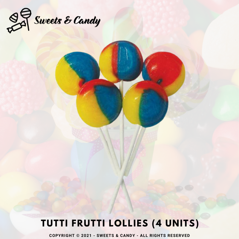 Tutti Frutti Lollies (4 Units)