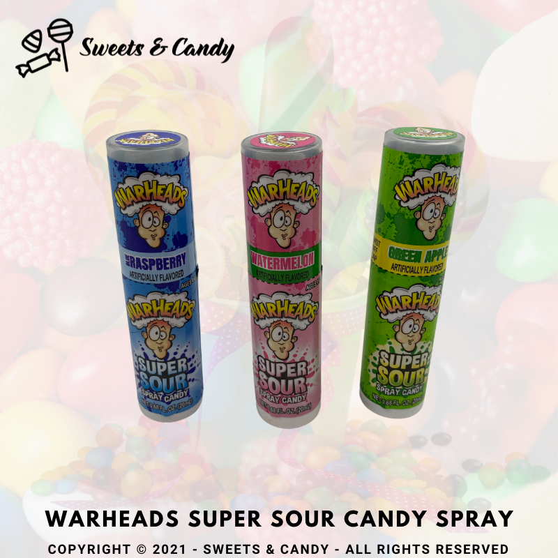 Warheads Super Sour Candy Spray