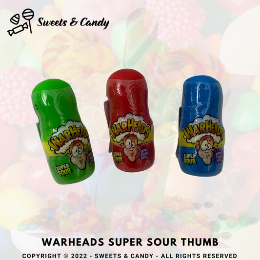 Warheads Super Sour Thumb