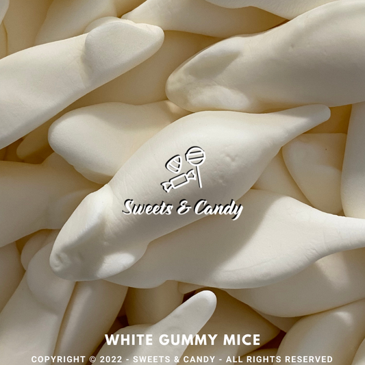 White Gummy Mice