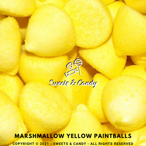 Marshmallow Yellow Paintballs